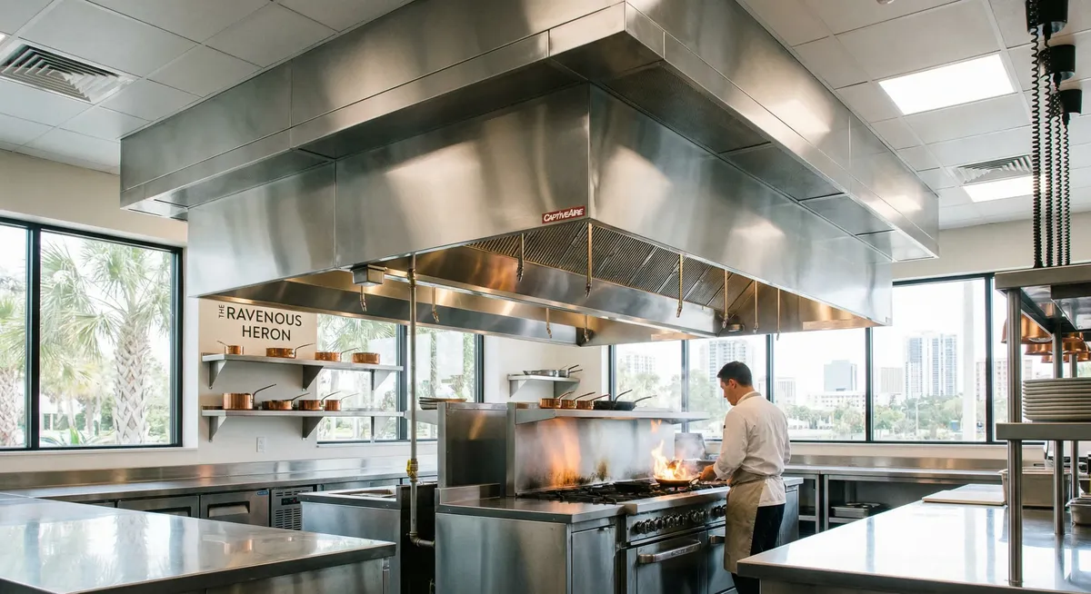 Professional exhaust hood cleaning in Greensboro commercial kitchen
